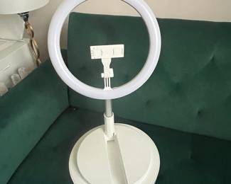 USB LED Ring Light with Phone Holder