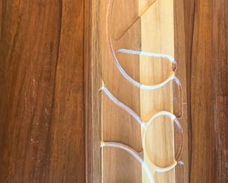 Wooden Appetizer or Condiment Tray with Multiple Compartments