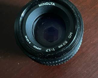 Minolta MD 50mm f/1.7 Lens