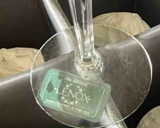 Lenox "Fine Crystal" Wine Glasses