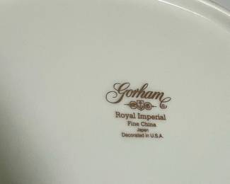 Gorham Royal Imperial Fine China Teapot and Serving Bowl Set