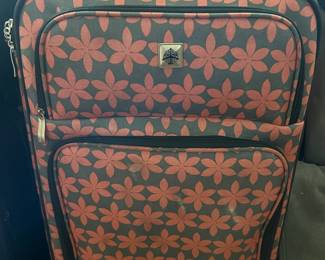 Floral Pattern Luggage Set