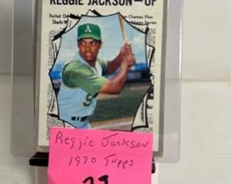 Reggie Jackson Topps 1970