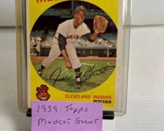 Mudcat Grant Topps 1959
