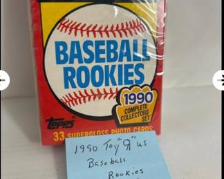 1990 Toys R Us Baseball Rookies