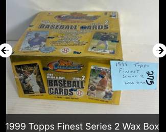 1999 Topps Finest Series 2 Wax Box