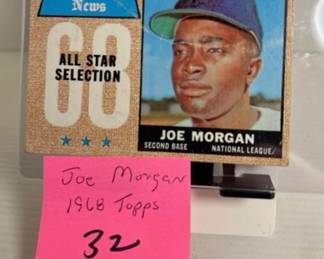 Joe Morgan Topps 1968