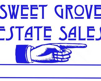 sweet grove sign w address box