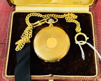 14k pocket watch