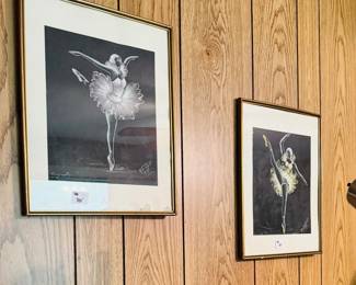 Original Mid Century Paris, Ballerina Art