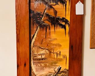 creole cottage original painting