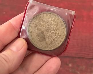 Morgan silver dollar
