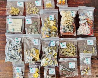 Affordable jewelry sold by the bag