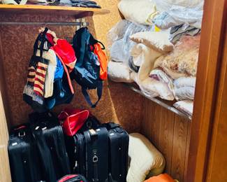 Linens, Suitcases, Travel Bags