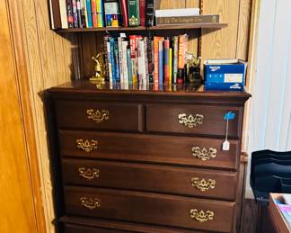 Chest of Drawers, Books, Book Ends, Ukelele