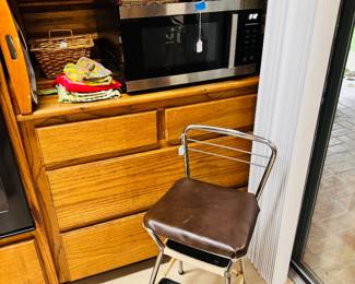 Kitchen Stool, Microware, Baskets