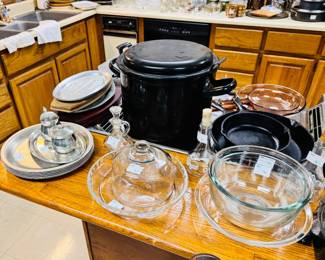 Steak Plates, Glass Serving Pieces