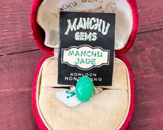 jade and gold ring from Manchu Gems