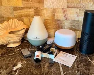 HA118Amazon Echo with Alexa, Diffusers And Ceramic Shell 