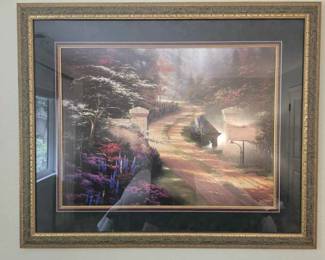 HA185Spring gate by Thomas Kinkade print