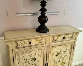 HA194Hummingbird Console And Lamp