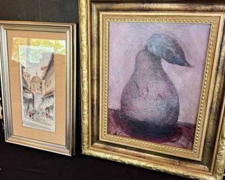 HA184Art Prints With Frames, unknown artists