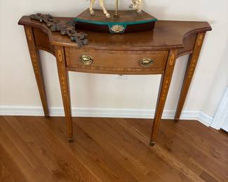 Hall table and horse