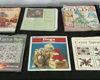 Sewing, Quilting, Cross Stitch Books More