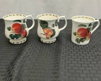Queens Hookers Fruit China Mugs
