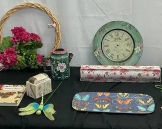 Butterfly Floral Decor