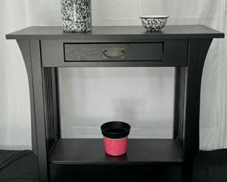 Black Console Table