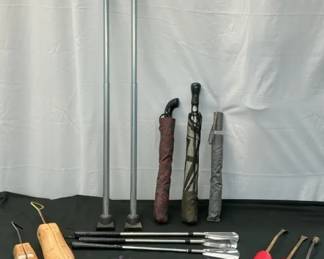 Umbrellas, Shoe Trees, More