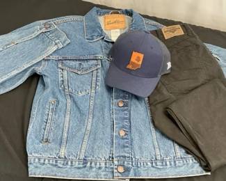 Jean Jacket, Wranglers, Hat