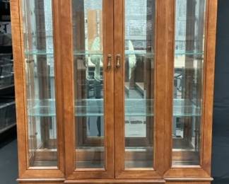 Pulaski Lighted Curio Cabinet