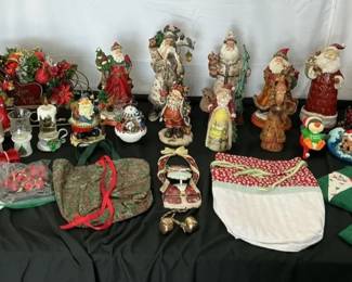 Santa Figurines More