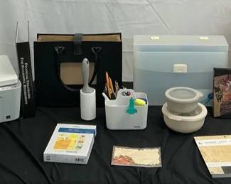 Printer, Folders, Supplies More