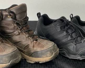 2 Pair Of Mens Hiking Shoes