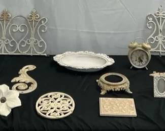 Distressed Ornate Decor