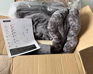 M55 - $15. Temu Cat Tower. New in Box unassembled.