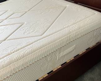 M38 - $175. Queen Size Bed with 2 storage drawers. Includes Mlily Vitality mattress. No boxspring needed.