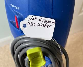 M40 - $40. Hoover FloorMate. NOT a Vacuum. Uses Water! (Hoover FloorMate Deluxe Corded Hard Floor Cleaner, for Hardwood, Vinyl, Ceramic Tile, Laminate, and Marble, Dual Tank, Dry Mode)