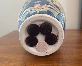 M32 - $10. Decorative Vase. Measures 7" across x 12" tall.
