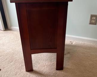 M5 - $25. Single Side Table / Nightstand with drawer. Measures 21" wide x 15" deep x 24" tall.