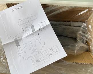 M55 - $15. Temu Cat Tower. New in Box unassembled.