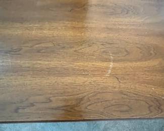 M30 - $85. Thomasville Dresser with Mirror. Measures 70" wide x 20" deep x 32" tall to the top of dresser. 80" to the top of the mirror. Mirror is 29.75" x 48.5" and comes off to move)