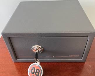M43 - $25. Sentry keyed safe. Measures 12" x 10.75" x 6.5" tall.