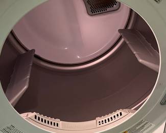 M1 - $150 Pair. LG Washing Machine Model # WM3575CW. LG Dryer LG Dryer Model DLEX3570W. Washing machine door has been taped together. Doesn't affect function, purely cosmetic.