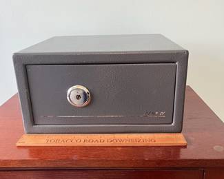 M43 - $25. Sentry keyed safe. Measures 12" x 10.75" x 6.5" tall.