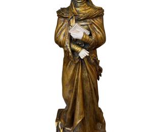 Desire Grisard bronze approximately 18 inches