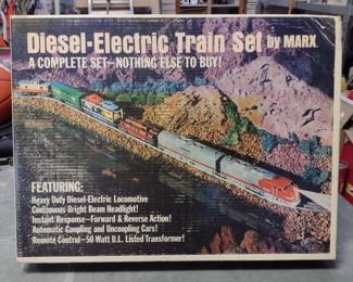Marx Diesel-Electric train set